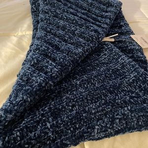 New free people women hooded chenille rib cowl infinity scarf